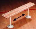 Bench Pedestals & Tops Fixed Bench Pedestals, Tan