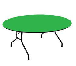 Folding Tables 48" Round Colored Laminate Folding Table