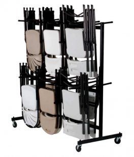 Chair Storage and Movers Hanging Folding Chair Storage Holds up to 84 chairs