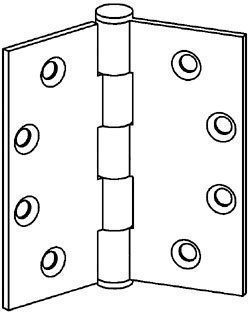 Door Holders, Stops and Tools 4 1/2" x 4 1/2" ball/brg hinge