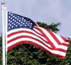 Flags and Accessories 10' x 15' US Nylon Outdoor Flag