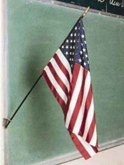 Flags and Accessories 8" x 12" US Classroom Flag