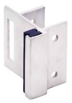 Square Edge Pilaster 1 1/4, Misc Stainless Steel Hardware SS Cast inswing strike and keeper