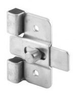 Surface Slide Latches, Misc Stainless Steel Hardware Stainless Steel Stamped inswing latch and strike