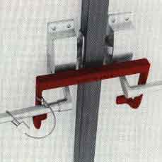 Security Latches Double door Latch w/cable lock