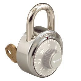 Master Lock, Locks, Padlocks 1525 Master Lock Key Control Combination Padlock Gray Dial
