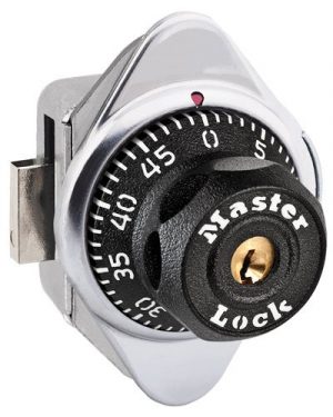 Built in Combination Locks, Master Lock, Locks 1630 Master Lock Built in Combination lock RH locker Black Dial